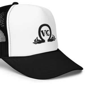 QueenVCulture Logo Foam trucker hat