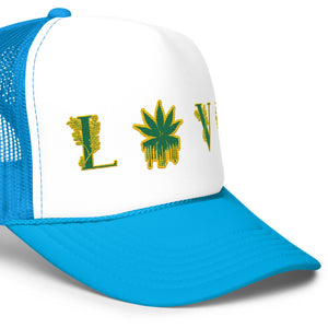 Bud Love Foam trucker hat