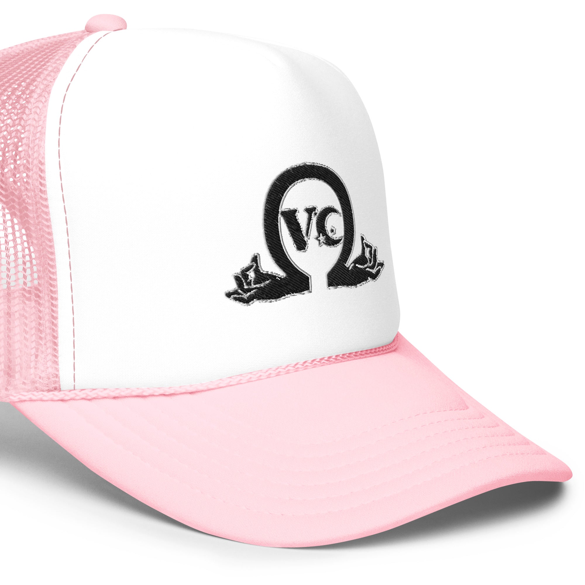 QueenVCulture Logo Foam trucker hat
