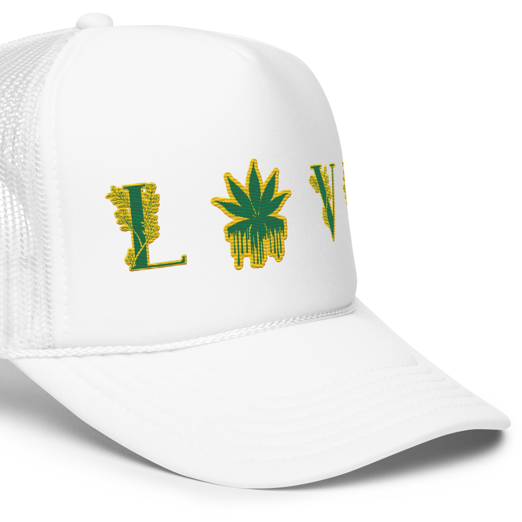 Bud Love Foam trucker hat