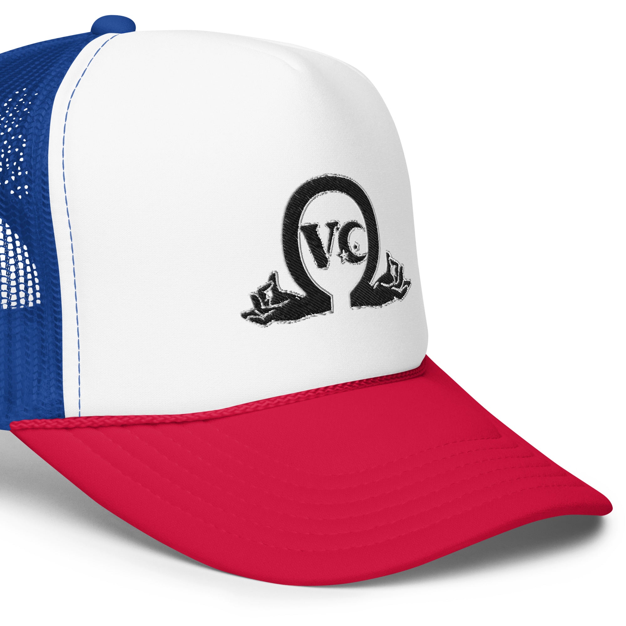 QueenVCulture Logo Foam trucker hat