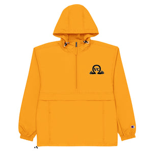 QueenVCulture Logo Embroidered Champion Packable Jacket