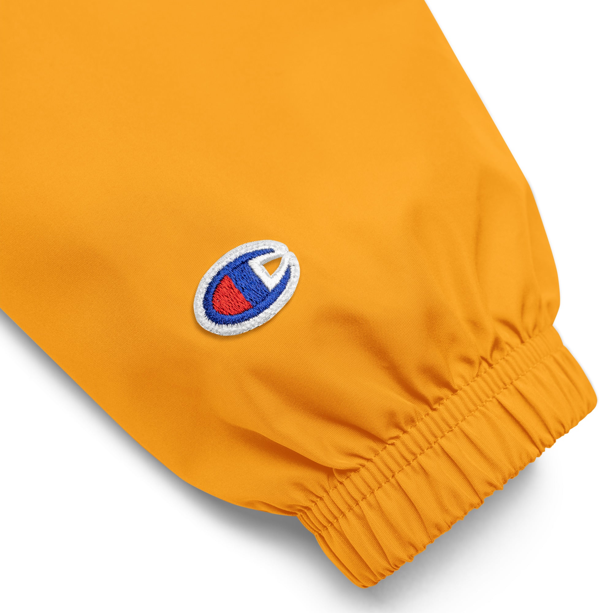 QueenVCulture Logo Embroidered Champion Packable Jacket