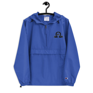 QueenVCulture Logo Embroidered Champion Packable Jacket