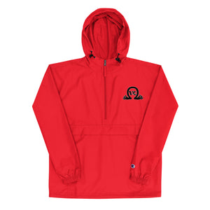 QueenVCulture Logo Embroidered Champion Packable Jacket