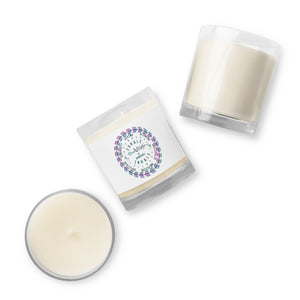 QueenVCulture Motto Glass Jar Soy Wax Candle