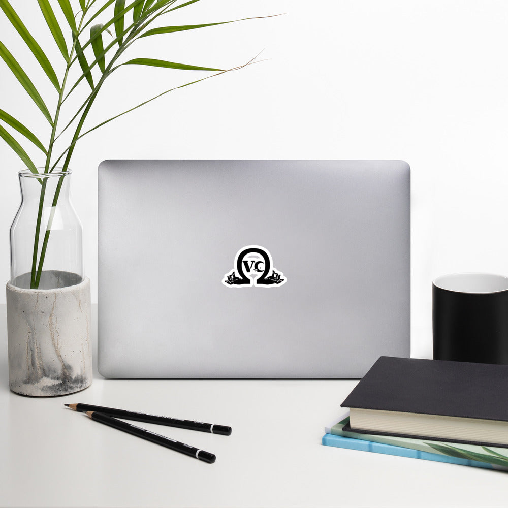 QueenVCulture Logo Bubble-free stickers