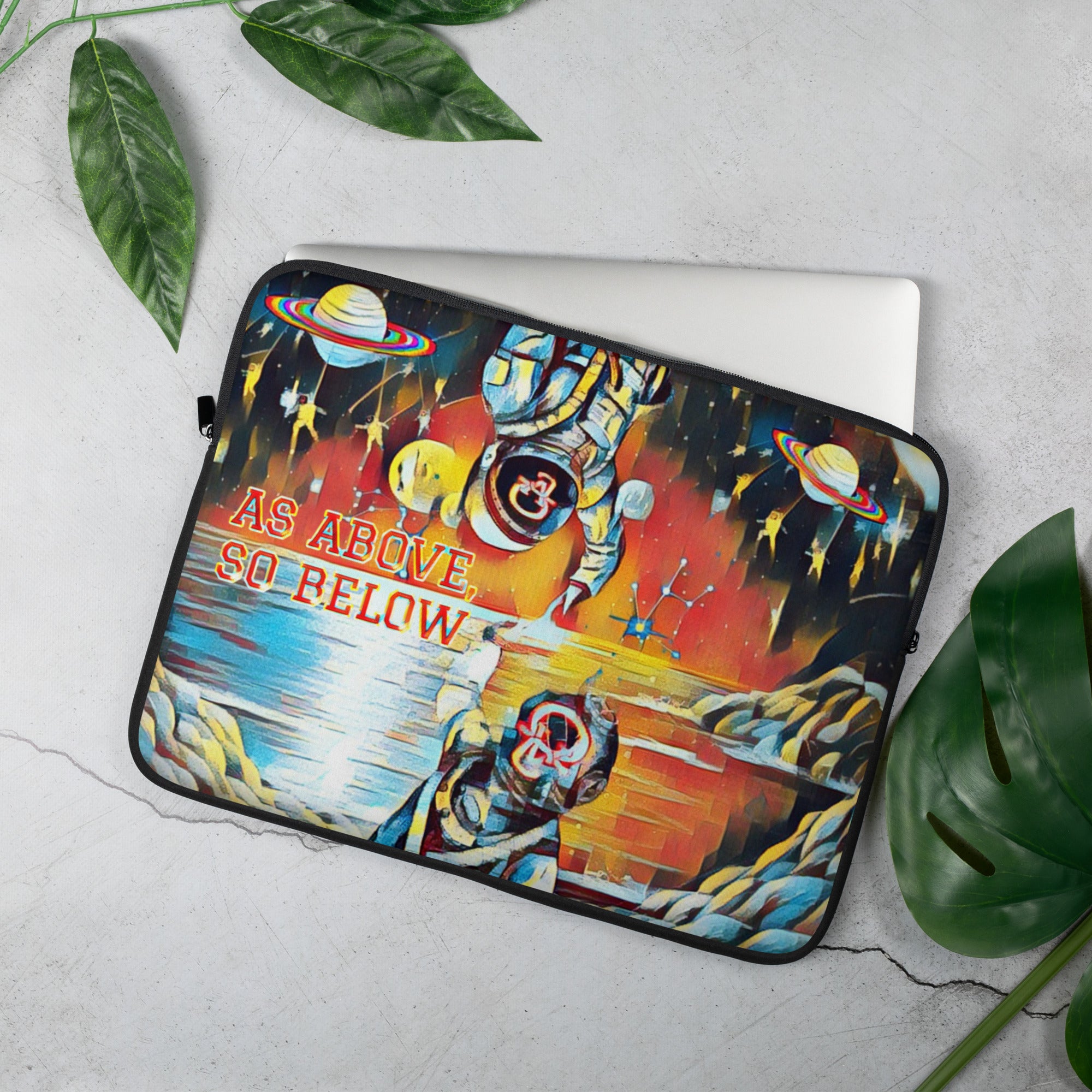 As Above So Below Laptop Sleeve