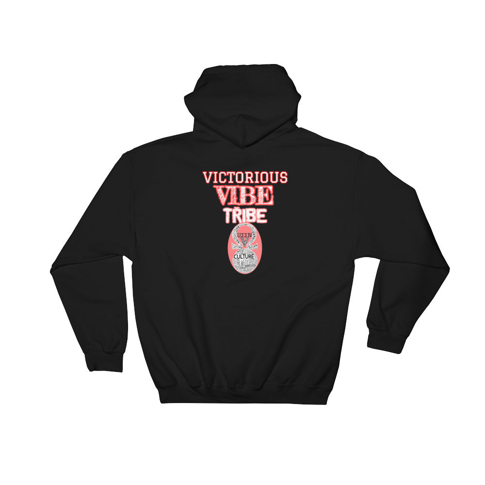 [VICTORIOUS VIBE TRIBE] - MOTTO Hoodie - Queen V Culture 