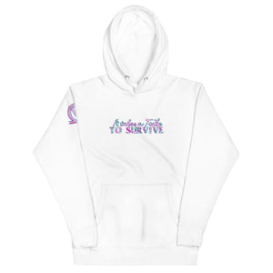 “It takes a Tribe To Survive” ΩVζ Hoodie - Queen V Culture 