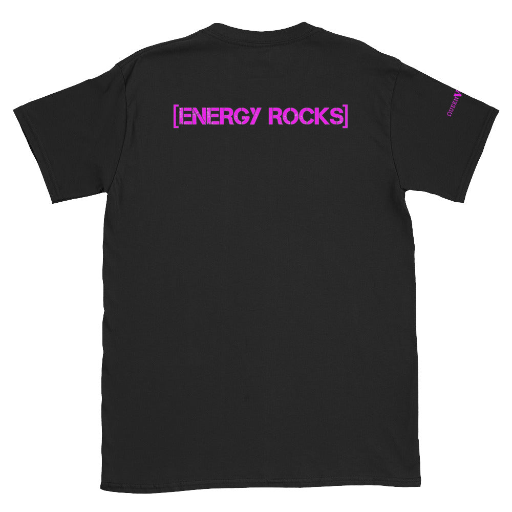 ΩVζ [Energy Rocks] Short-Sleeve T-Shirt - Queen V Culture 