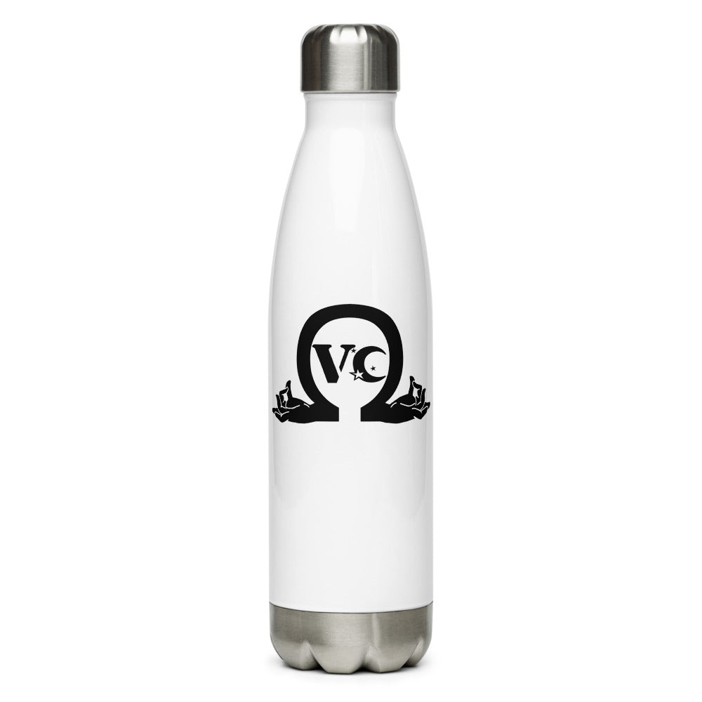 QueenVCulture OHM Logo Stainless Steel Water Bottle