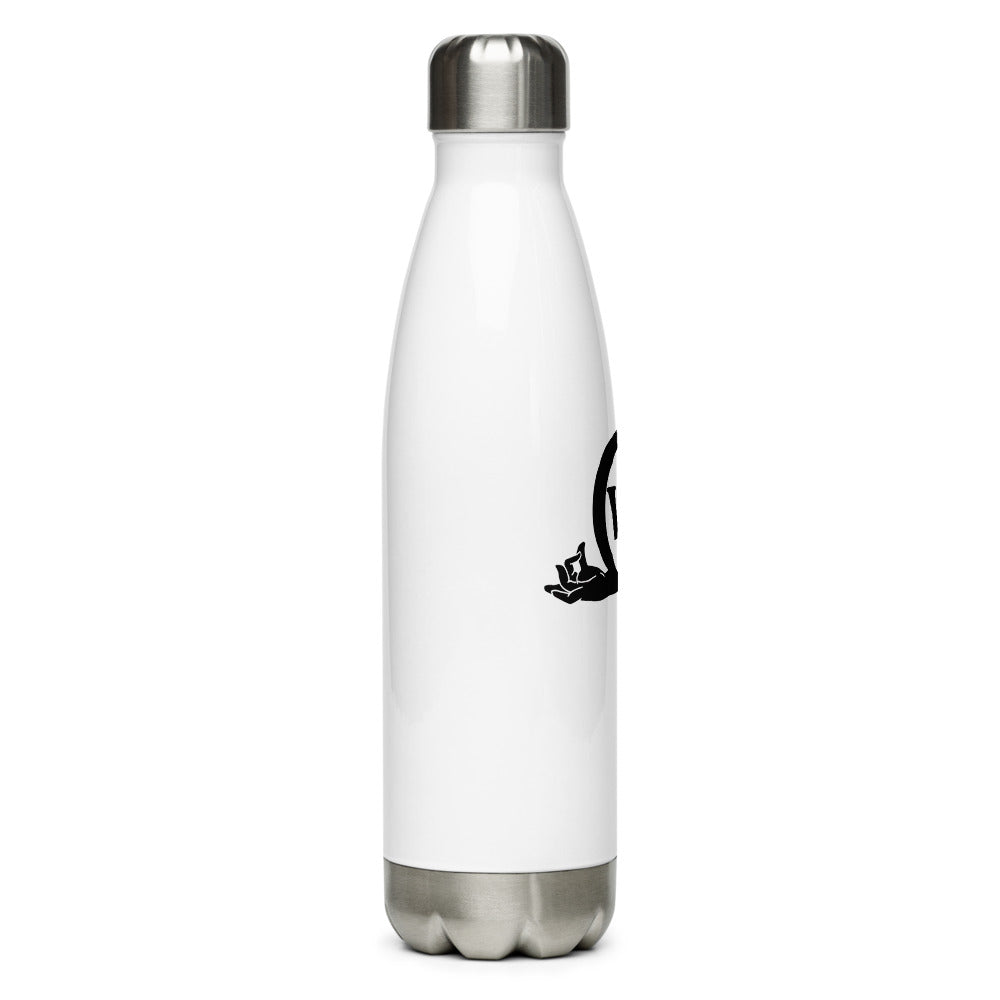 QueenVCulture OHM Logo Stainless Steel Water Bottle