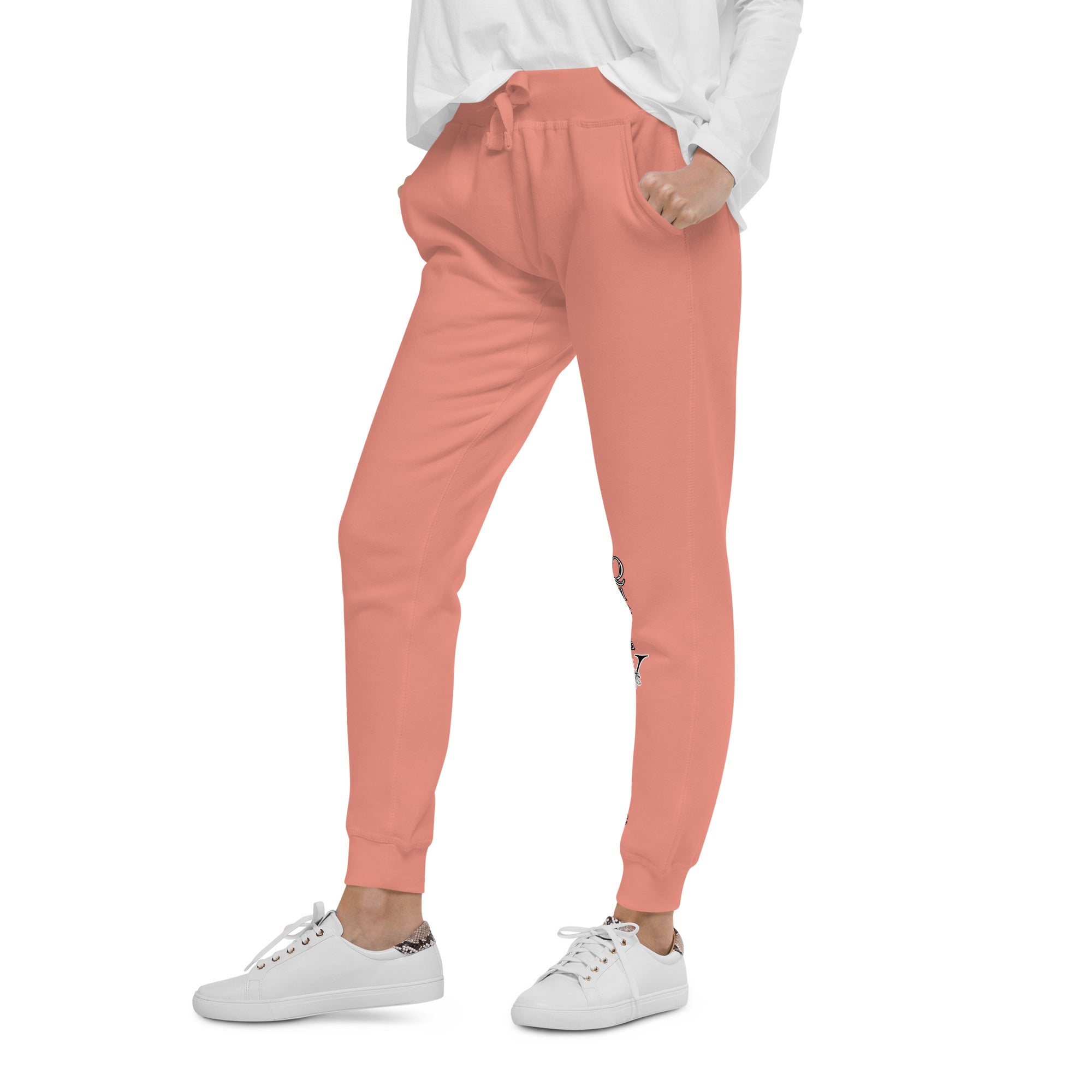 QueenVCulture Logo Fleece sweatpants