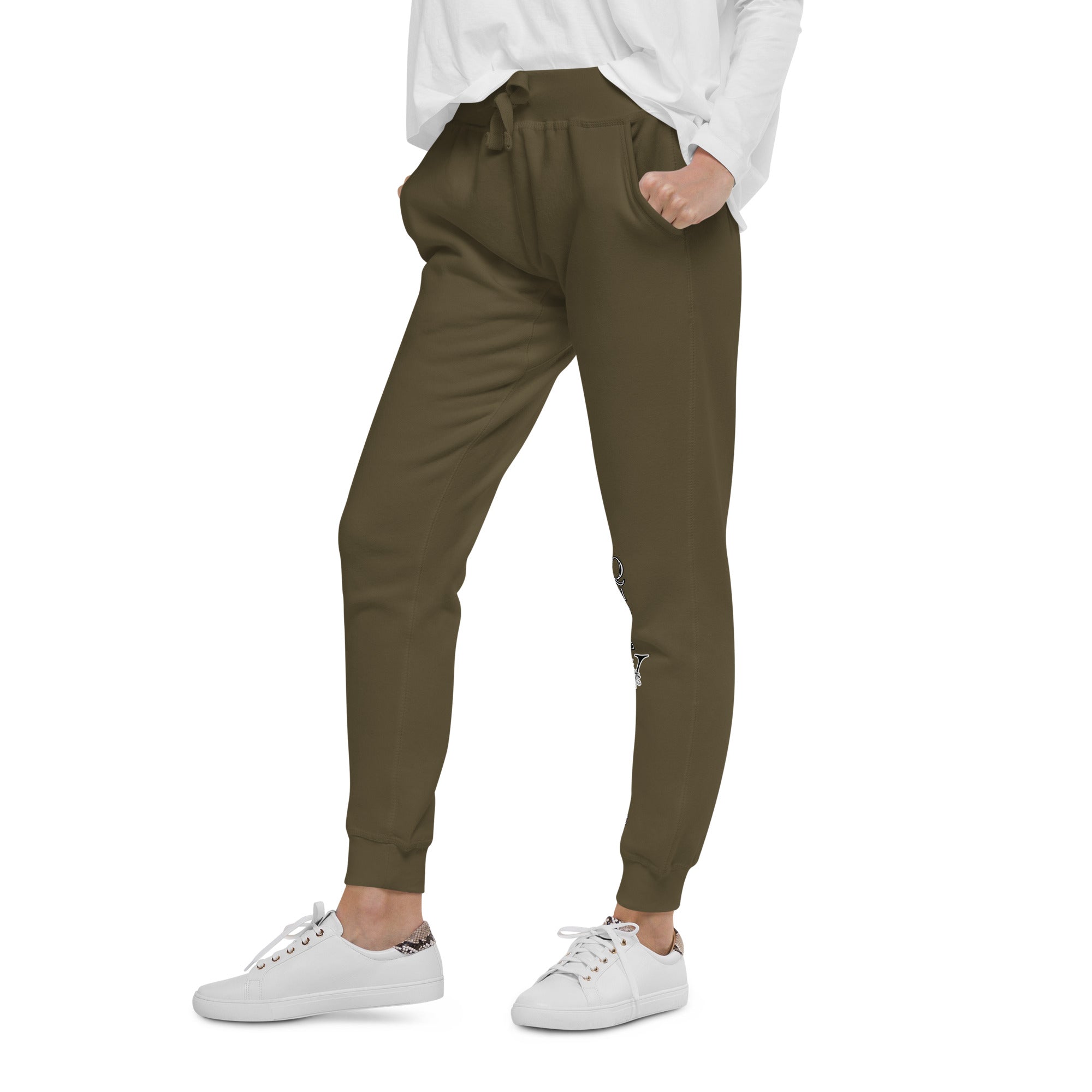 QueenVCulture Logo Fleece sweatpants