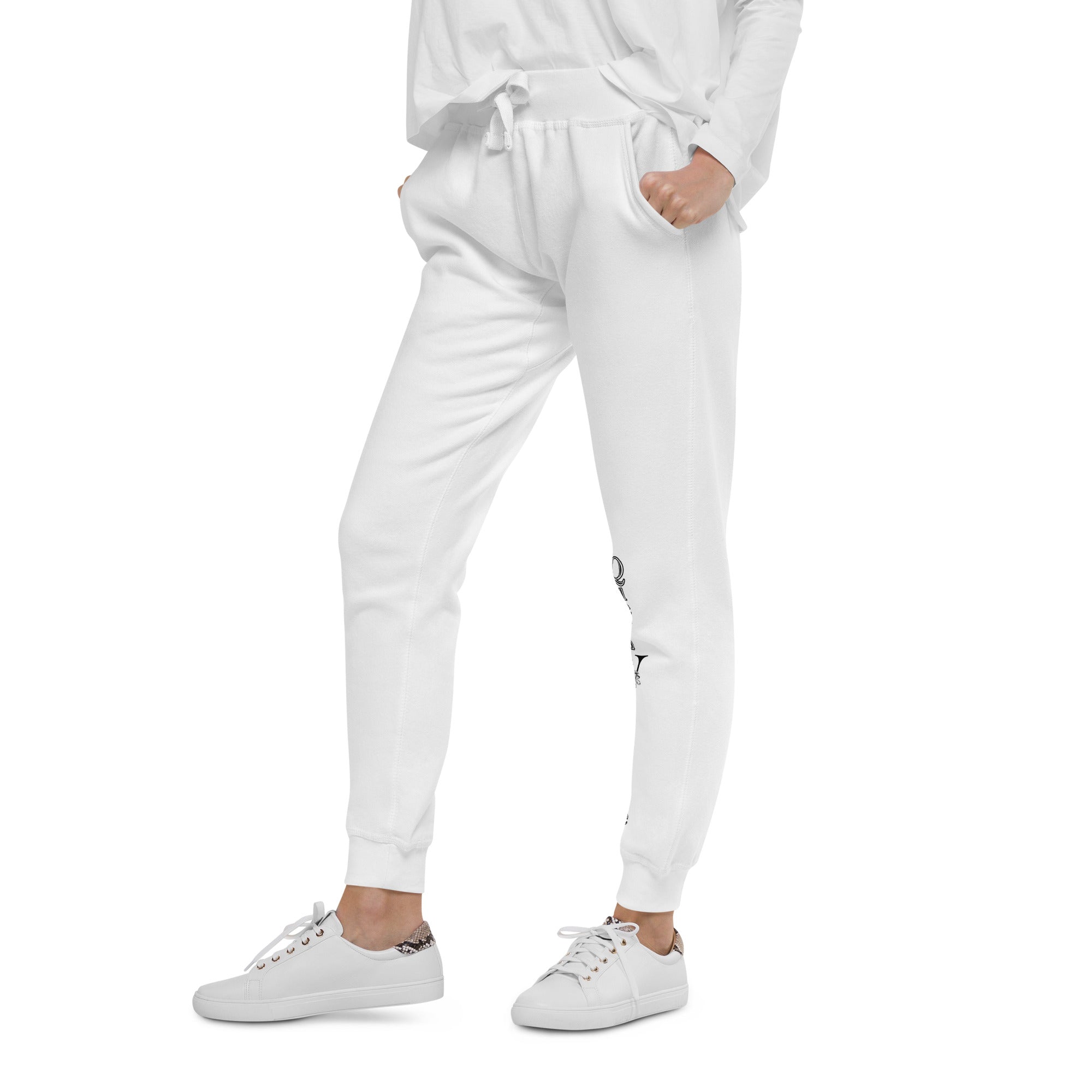 QueenVCulture Logo Fleece sweatpants
