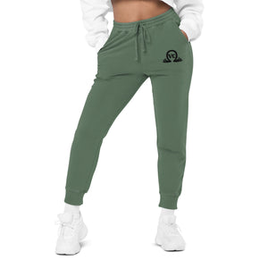 QueenVCulture Embroidered Logo pigment-dyed sweatpants
