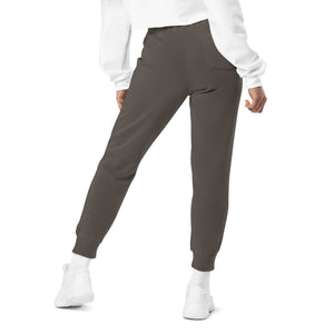 QueenVCulture Embroidered Logo pigment-dyed sweatpants