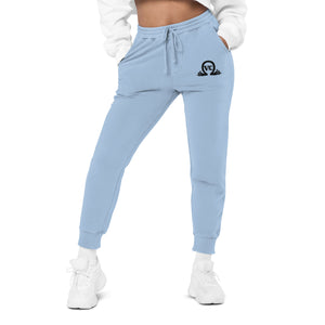 QueenVCulture Embroidered Logo pigment-dyed sweatpants