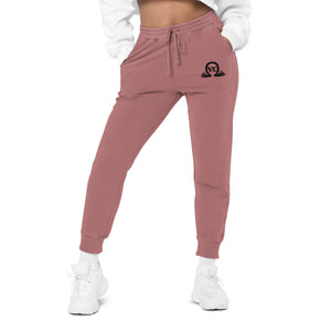 QueenVCulture Embroidered Logo pigment-dyed sweatpants