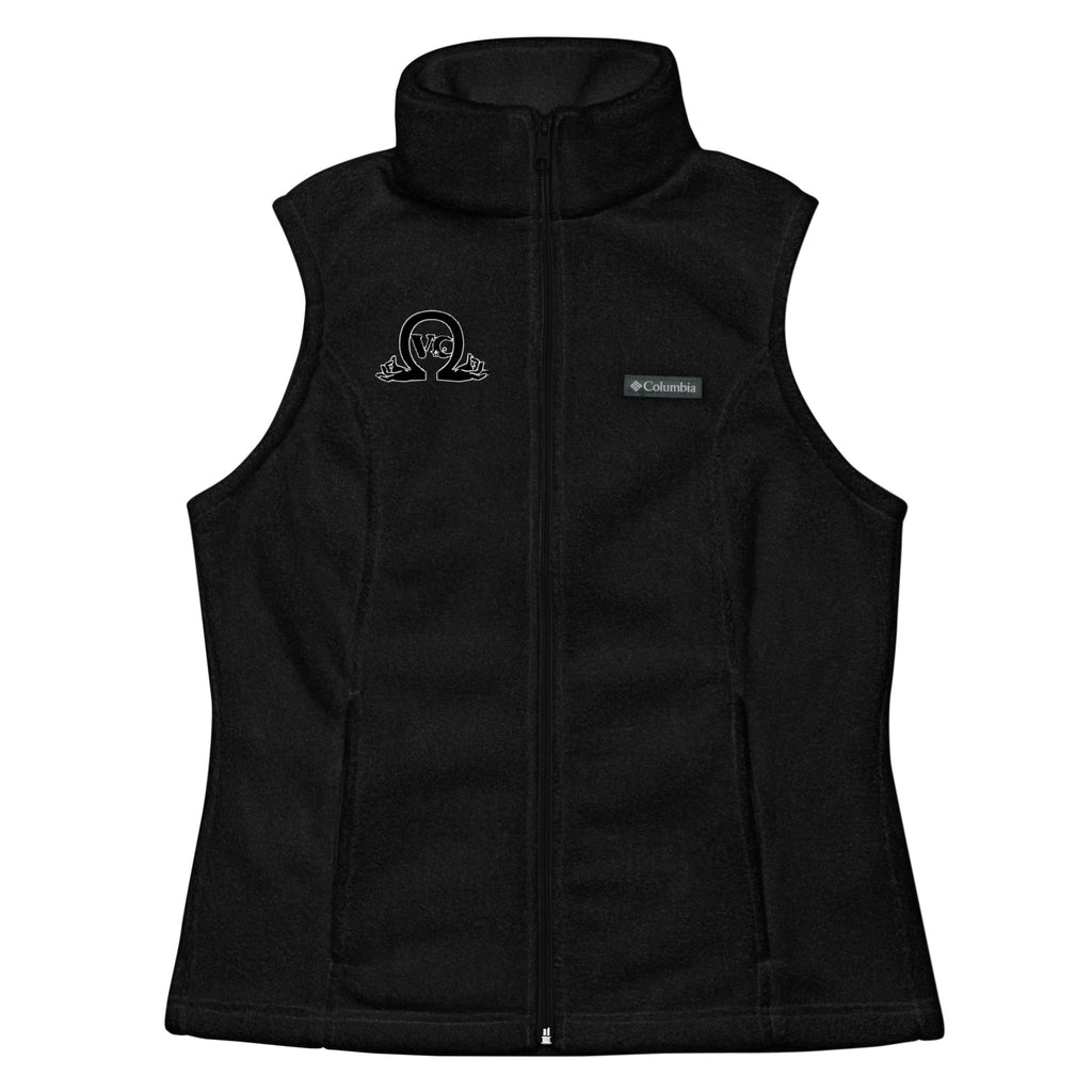 QueenVCulture X Columbia fleece vest