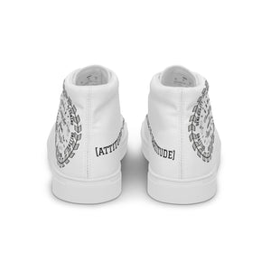 Women’s high top canvas shoes