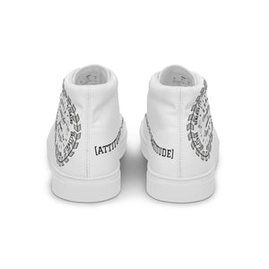 Women’s high top canvas shoes