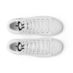 Women’s high top canvas shoes