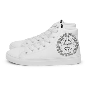 Women’s high top canvas shoes