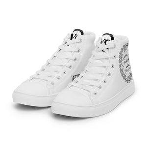 Women’s high top canvas shoes