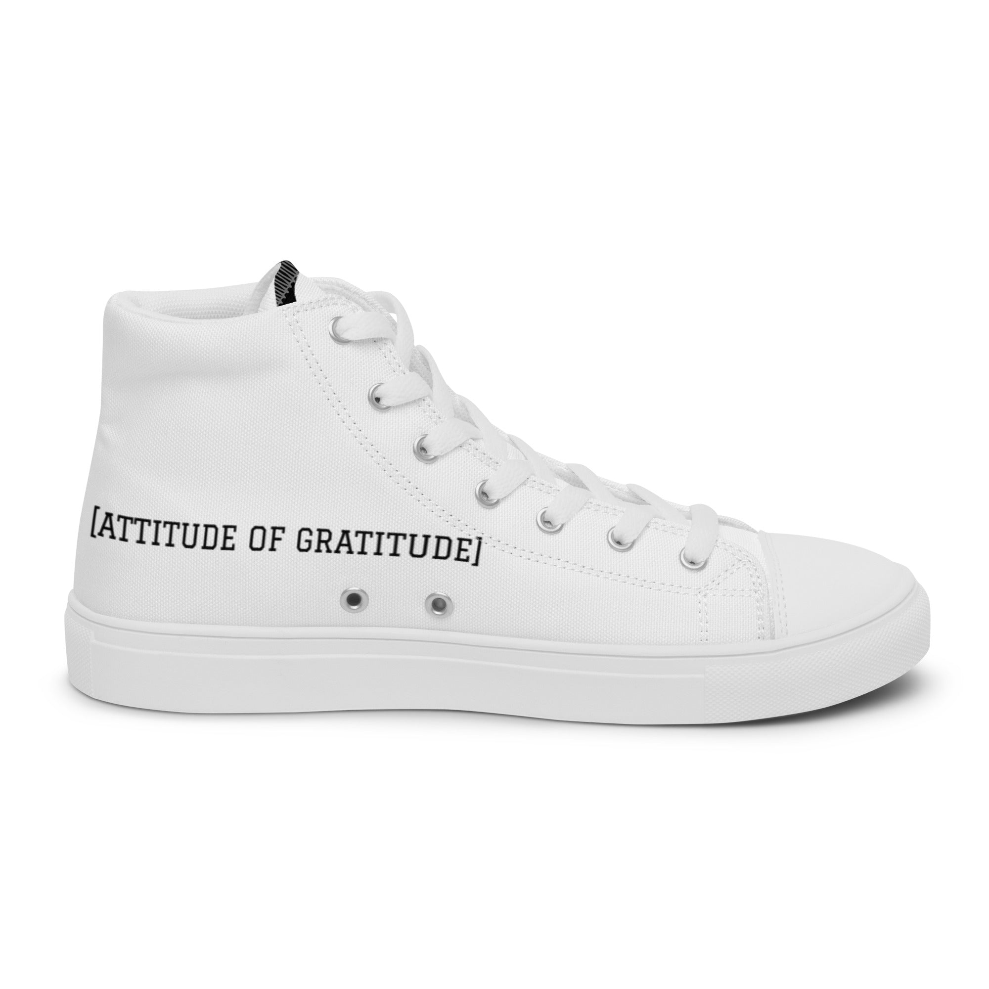 Women’s high top canvas shoes