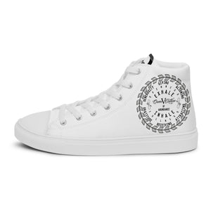 Women’s high top canvas shoes