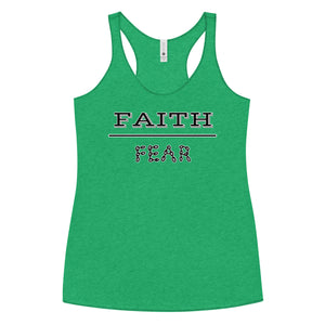 FAITH/fear Women's Racerback Tank