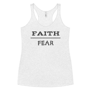 FAITH/fear Women's Racerback Tank