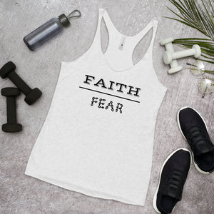 FAITH/fear Women's Racerback Tank