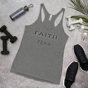 FAITH/fear Women's Racerback Tank