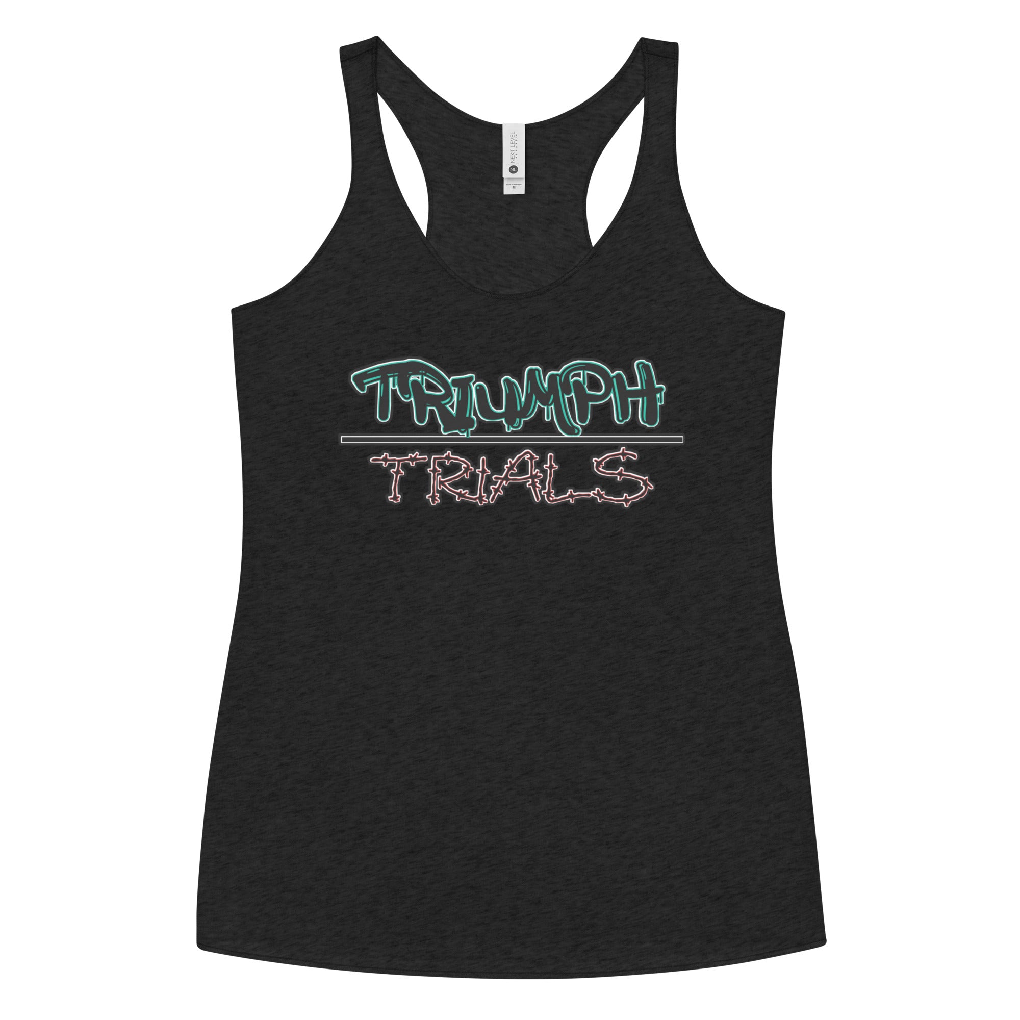 ΩVζ Triumph/Trials Racerback Tank