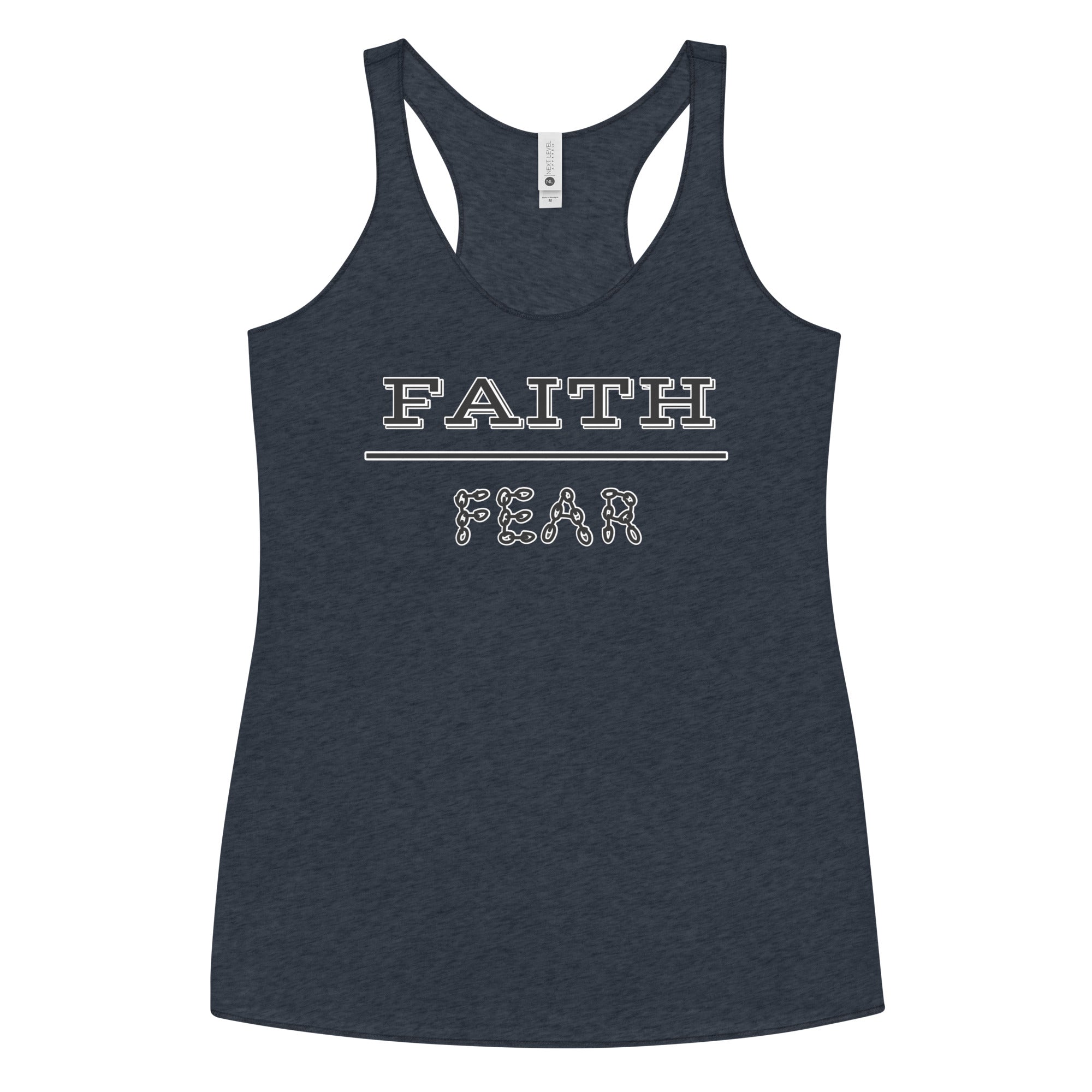 FAITH/fear Women's Racerback Tank