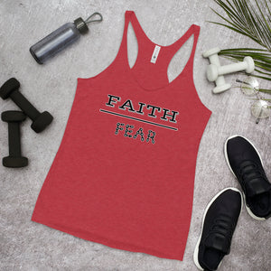 FAITH/fear Women's Racerback Tank