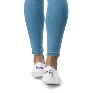 QVC MOTTO slip-on canvas shoes