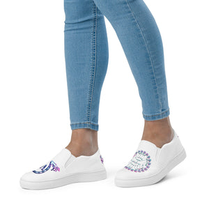 QVC MOTTO slip-on canvas shoes