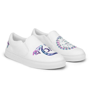 QVC MOTTO slip-on canvas shoes